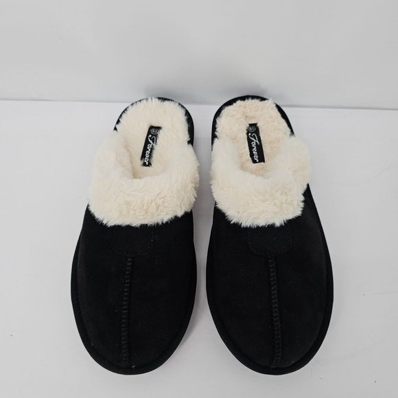 Forever 21 Black and Cream Mules - Picture 3 of 9
